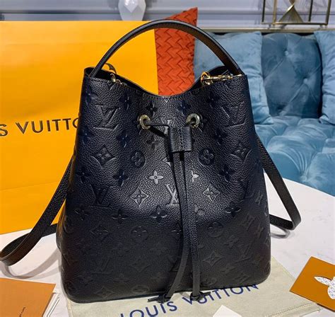 lv neonoe mm black|louis vuitton neonoe mm bag.